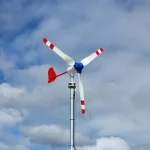 A photo of a wind turbine by TerrSat.